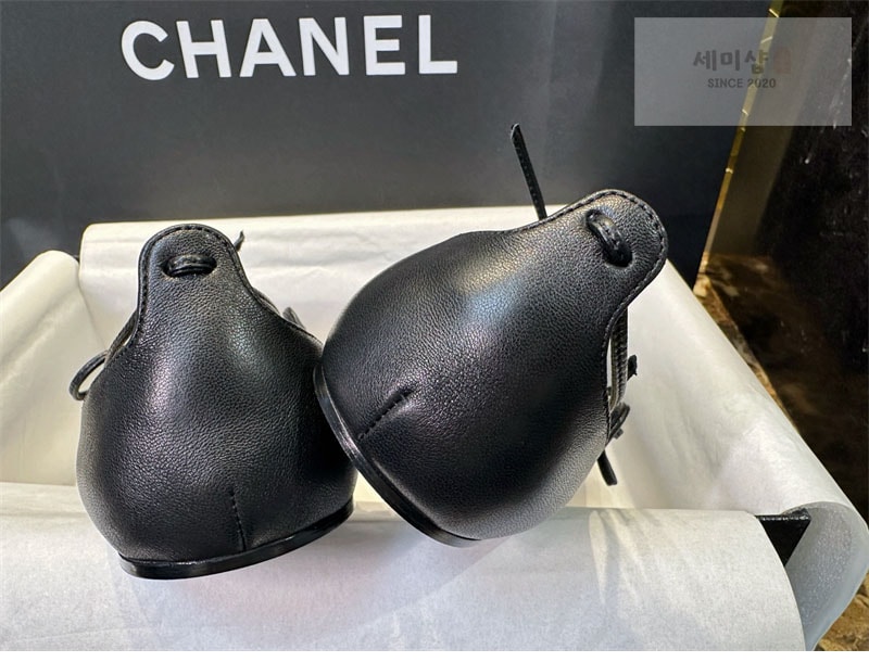 C H A N E L 샤넬 25C 메리제인 슈즈 블랙 신발 14번 이미지