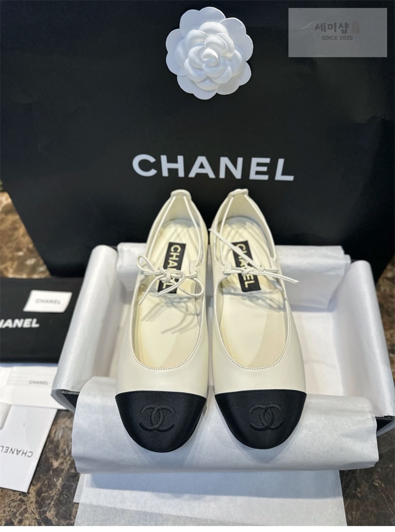 C H A N E L 샤넬 25C 메리제인 슈즈 블랙 신발 17번 이미지