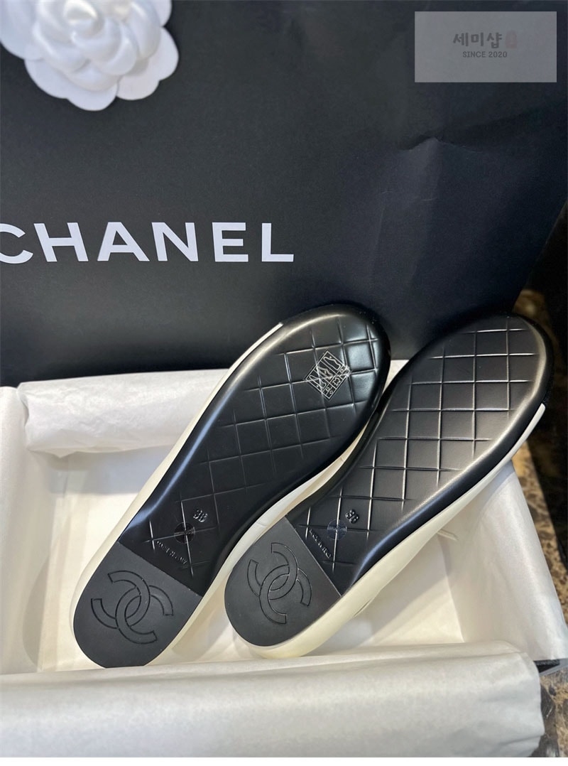 C H A N E L 샤넬 25C 메리제인 슈즈 블랙 신발 20번 이미지