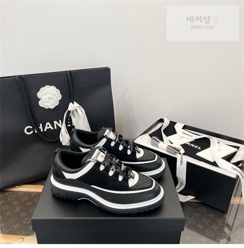 C H A N E L 샤넬 25C 믹스드파이버 스니커즈 신발 11번 이미지