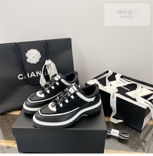 C H A N E L 샤넬 25C 믹스드파이버 스니커즈 신발 13번 이미지