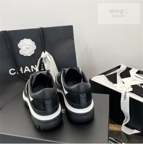 C H A N E L 샤넬 25C 믹스드파이버 스니커즈 신발 16번 이미지