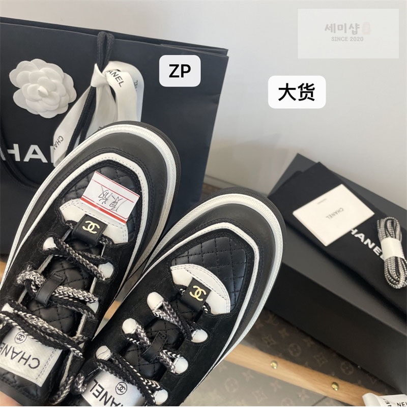 C H A N E L 샤넬 25C 크루즈 스니커즈 화이트 신발 16번 이미지