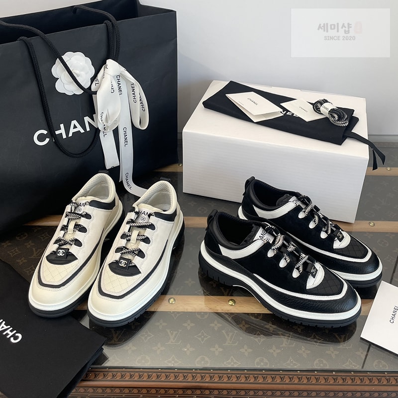 C H A N E L 샤넬 25C 크루즈 스니커즈 신발 1번 이미지