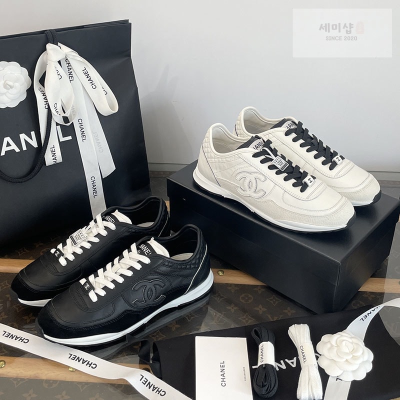 C H A N E L 샤넬 25SS 프리 CC로고 스니커즈 신발 1번 이미지