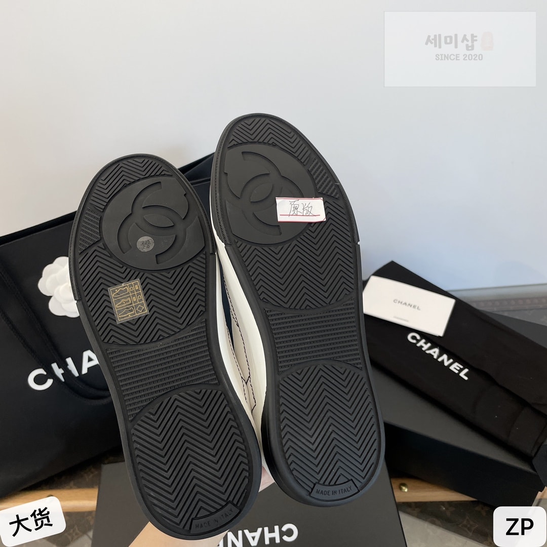 C H A N E L 샤넬 25 코튼 스니커즈 신발 15번 이미지