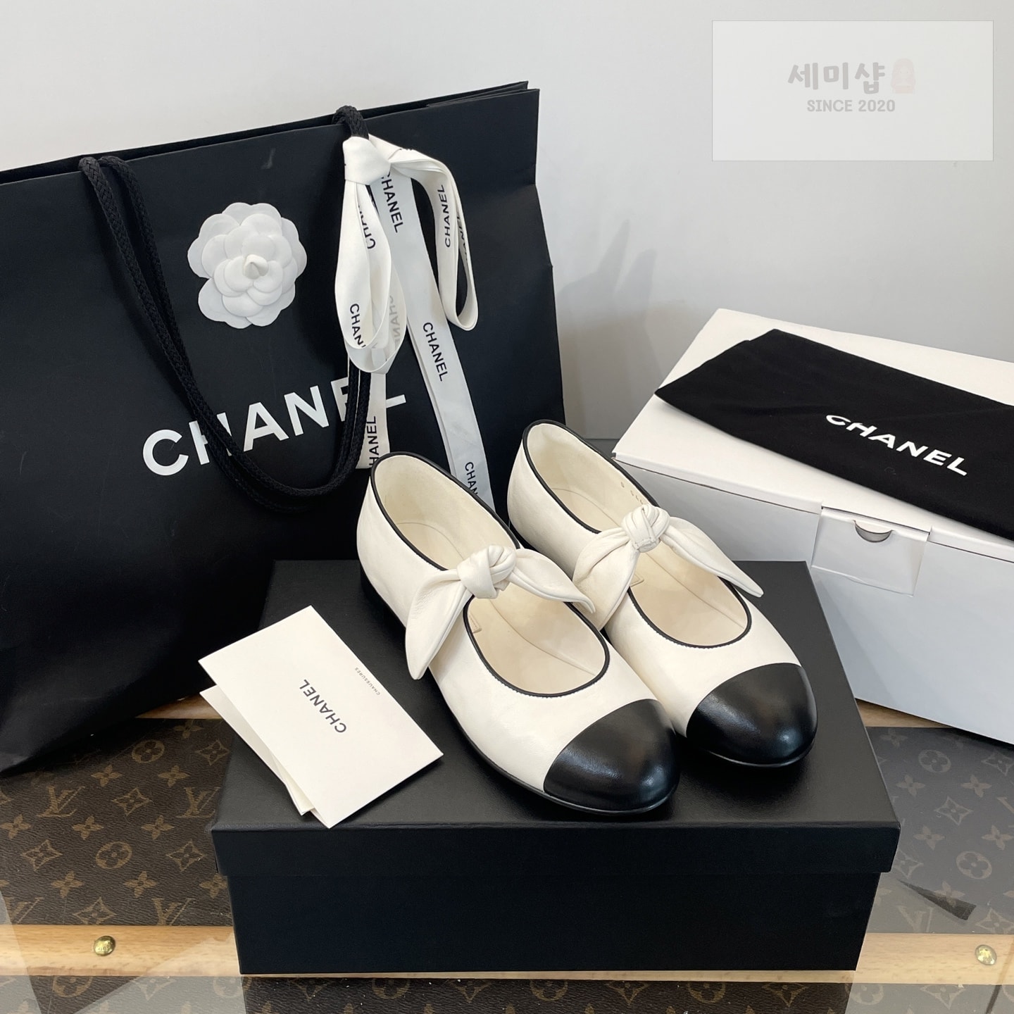 C H A N E L 샤넬 25c 메리제인 리본 신발 3번 이미지