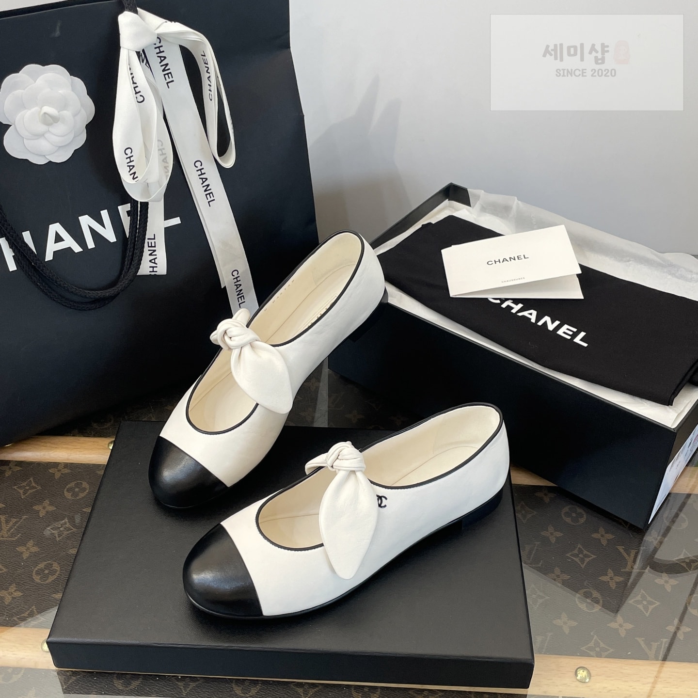 C H A N E L 샤넬 25c 메리제인 리본 신발 4번 이미지