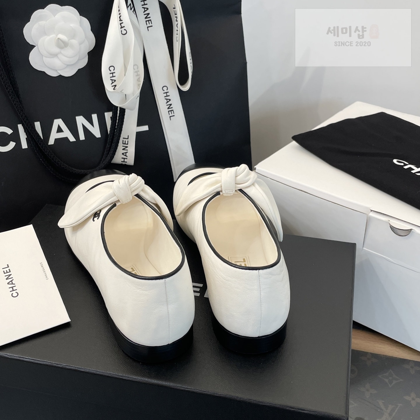 C H A N E L 샤넬 25c 메리제인 리본 신발 9번 이미지