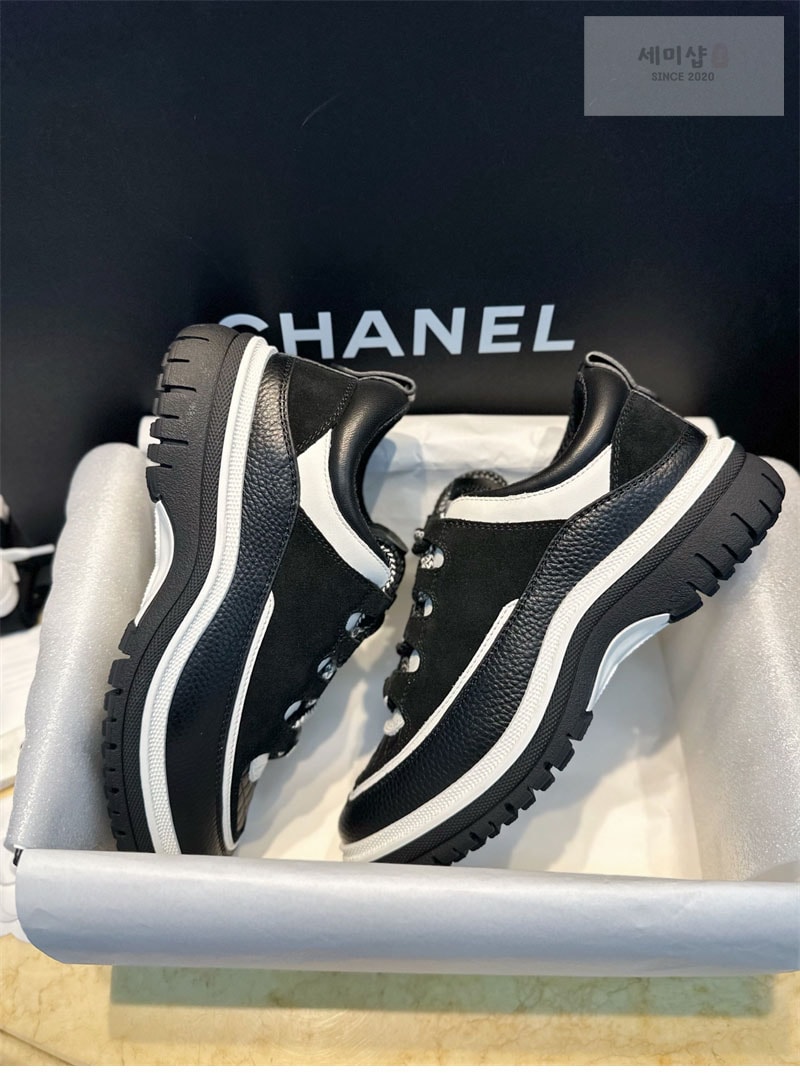 C H A N E L 샤넬 25c 스니커즈 블랙 신발 9번 이미지