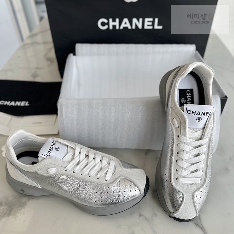 C H A N E L 샤넬 25c CC로고 스니커즈 신발 1번 이미지