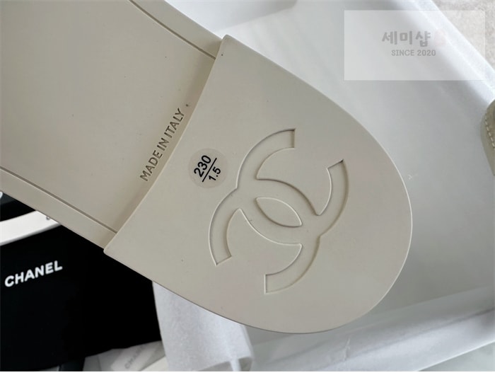 C H A N E L 샤넬 25c CC로고 스웨이드 롱 부츠 신발 19번 이미지