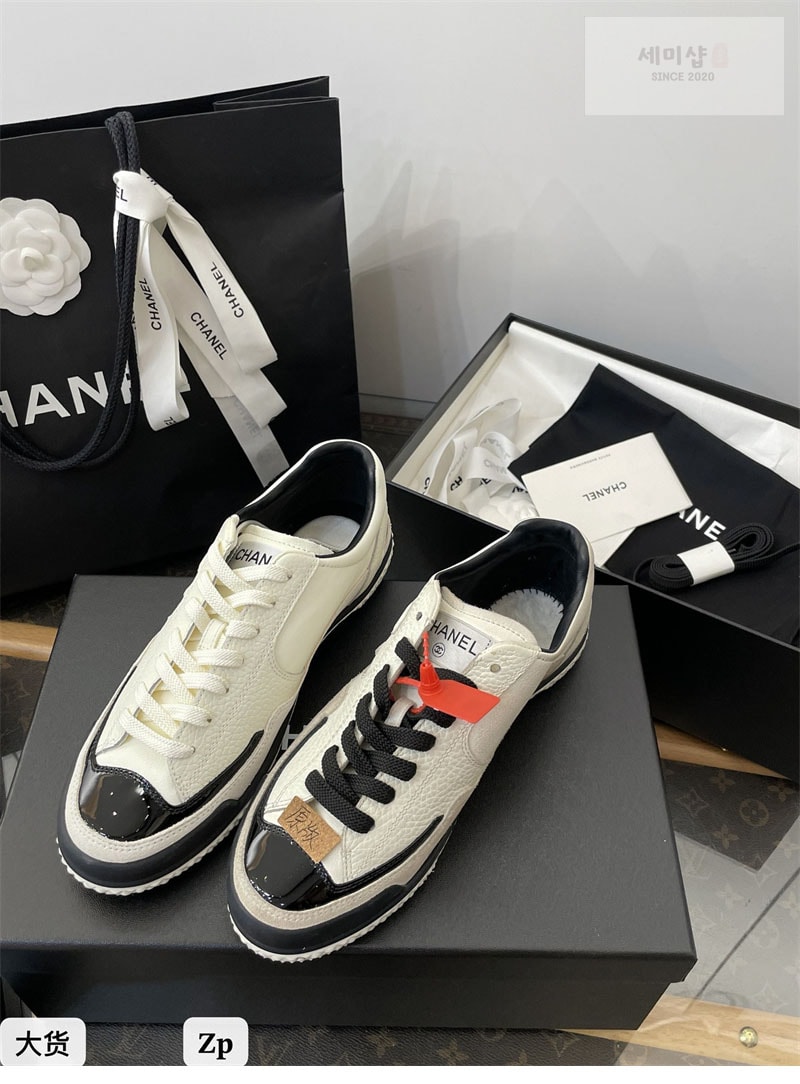 C H A N E L 샤넬 25k CC로고 스니커즈 신발 8번 이미지