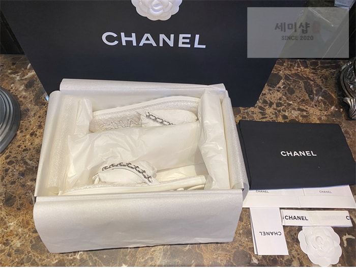 C H A N E L 샤넬 CC로고 체인 플립플랍 슬리퍼 신발 1번 이미지