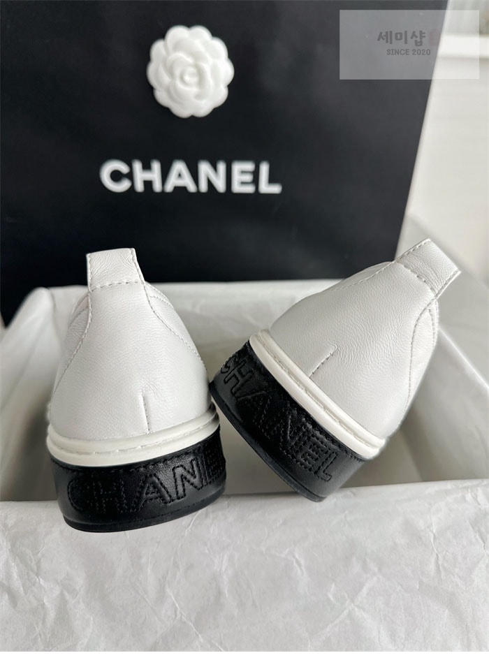 C H A N E L 샤넬 CC로고 퀼팅 슬립온 신발 9번 이미지