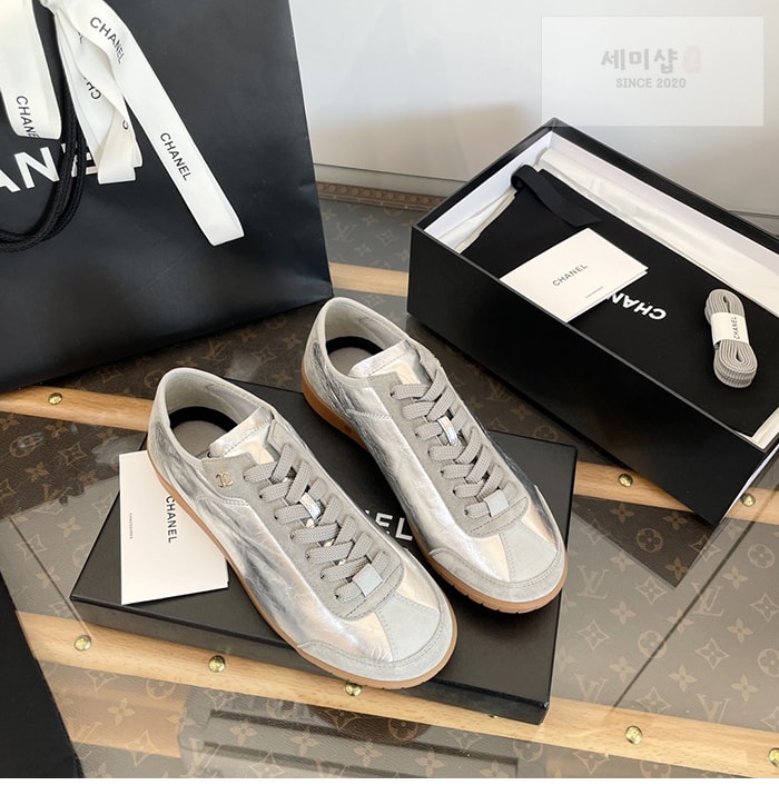 C H A N E L 샤넬 cc로고 러닝 스니커즈 신발 6번 이미지