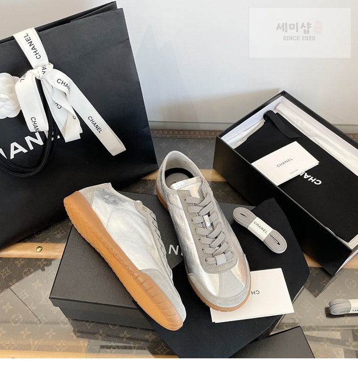 C H A N E L 샤넬 cc로고 러닝 스니커즈 신발 8번 이미지