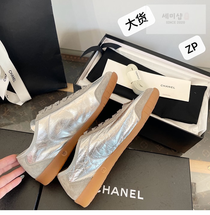 C H A N E L 샤넬 cc로고 러닝 스니커즈 신발 14번 이미지