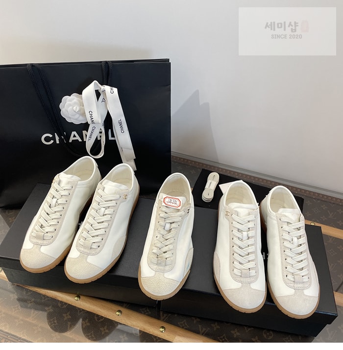 C H A N E L 샤넬 cc로고 러닝 스니커즈 신발 10번 이미지