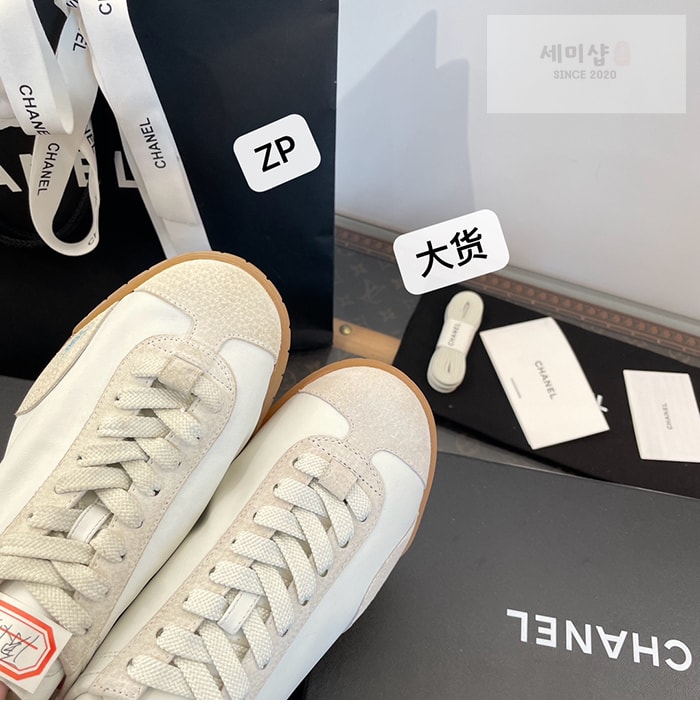 C H A N E L 샤넬 cc로고 러닝 스니커즈 신발 13번 이미지