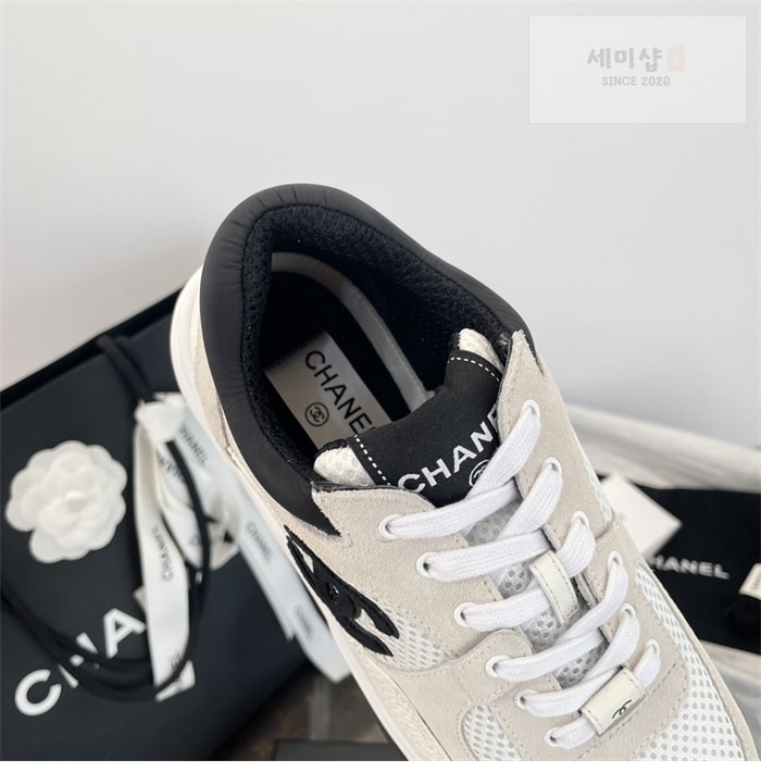 C H A N E L 샤넬 cc로고 메쉬 테니스 여성 스니커즈 신발 11번 이미지