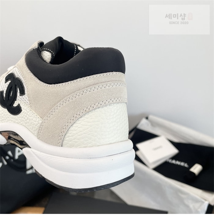 C H A N E L 샤넬 cc로고 메쉬 테니스 여성 스니커즈 신발 22번 이미지