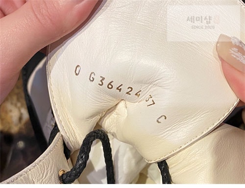 C H A N E L 샤넬 cc로고 퀄팅 레이스업 부츠 신발 15번 이미지