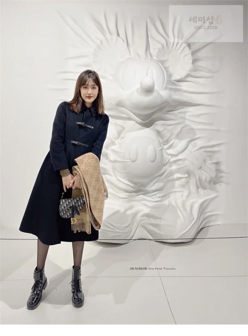 C H A N E L 샤넬 cc로고 퀄팅 레이스업 부츠 신발 3번 이미지