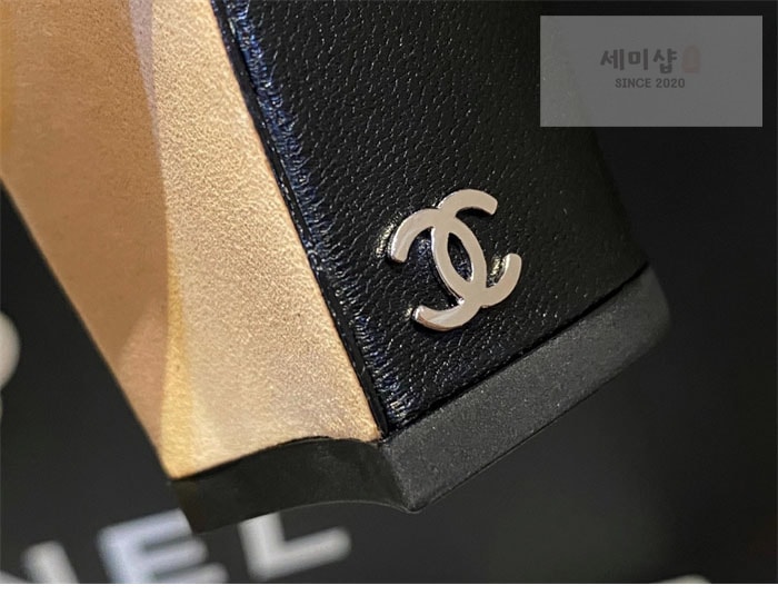 C H A N E L 샤넬 cc로고 통굽 펌프스 신발 3번 이미지