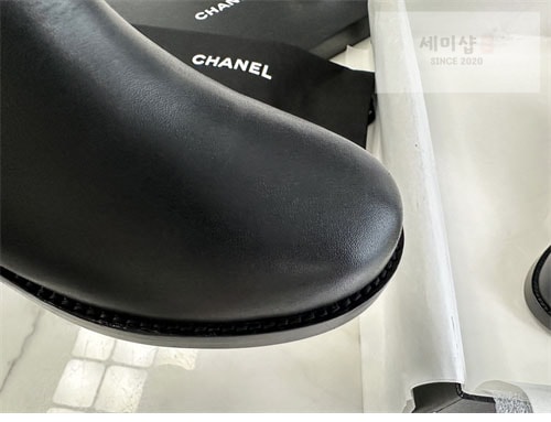 C H A N E L 샤넬 cc로고 22b 하이 부츠 신발 8번 이미지