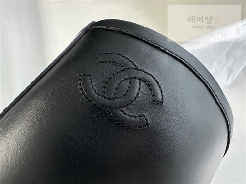 C H A N E L 샤넬 cc로고 22b 하이 부츠 신발 11번 이미지