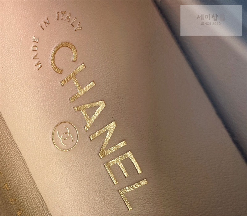 C H A N E L 샤넬 cc 로고 체인 모카신 로퍼 신발 14번 이미지