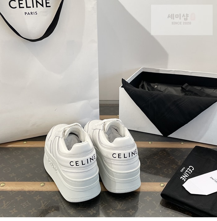 C E L I N E 셀린느 웨지 아웃솔 스니커즈 신발 3번 이미지