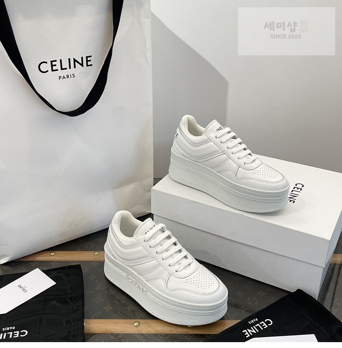 C E L I N E 셀린느 웨지 아웃솔 스니커즈 신발 5번 이미지