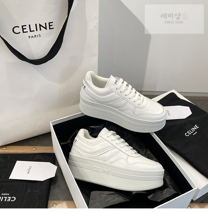 C E L I N E 셀린느 웨지 아웃솔 스니커즈 신발 6번 이미지