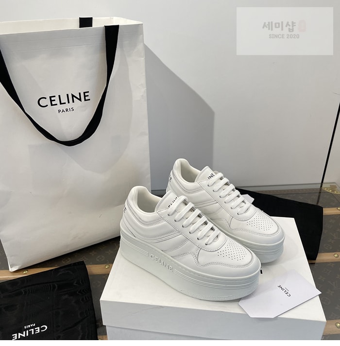 C E L I N E 셀린느 웨지 아웃솔 스니커즈 신발 9번 이미지