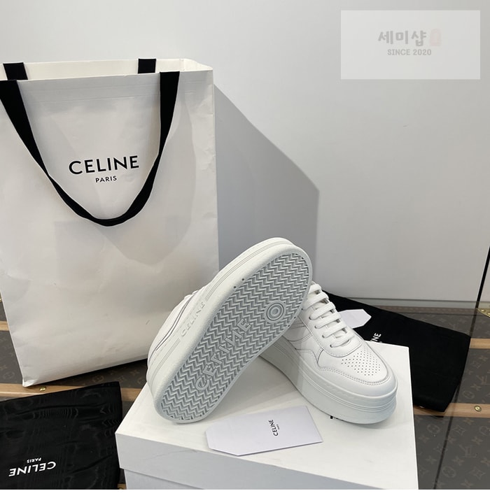 C E L I N E 셀린느 웨지 아웃솔 스니커즈 신발 8번 이미지