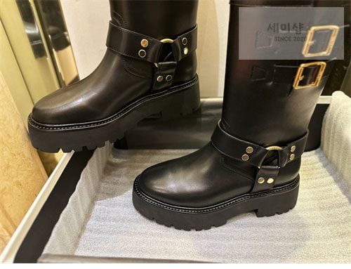 C E L I N E 셀린느 하네스 바이커 미들 부츠 신발 17번 이미지