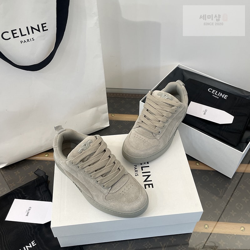 C E L I N E 셀린느 헌팅턴 로우 레이스업 스니커즈 신발 1번 이미지