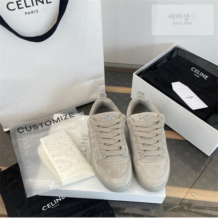 C E L I N E 셀린느 헌팅턴 로우 레이스업 스니커즈 신발 7번 이미지