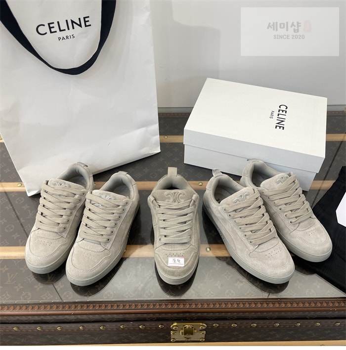 C E L I N E 셀린느 헌팅턴 로우 레이스업 스니커즈 신발 9번 이미지