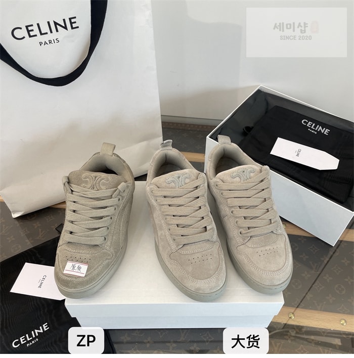 C E L I N E 셀린느 헌팅턴 로우 레이스업 스니커즈 신발 10번 이미지