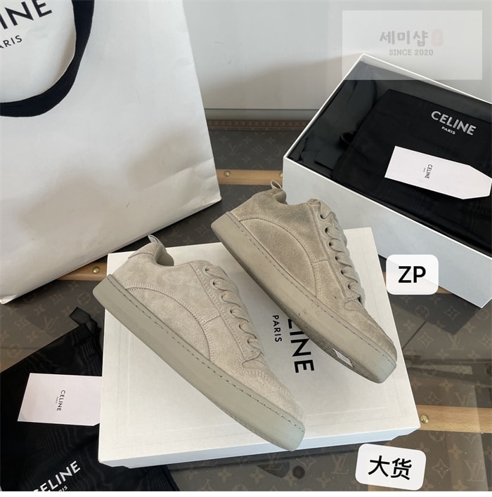 C E L I N E 셀린느 헌팅턴 로우 레이스업 스니커즈 신발 12번 이미지