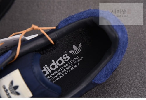 Adidas 아디다스 가젤 인도어 그레이 블루 신발 7번 이미지