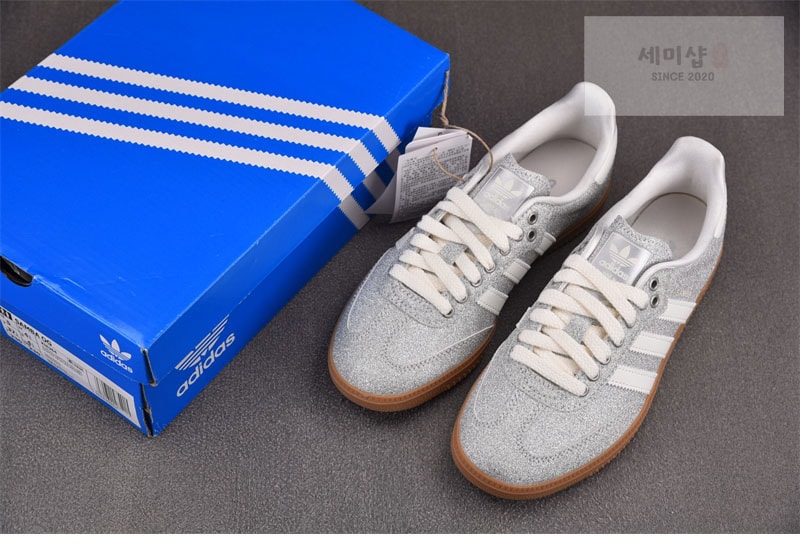 Adidas 아디다스 삼바 OG 스니커즈 메탈릭 실버 KI6264 신발 2번 이미지