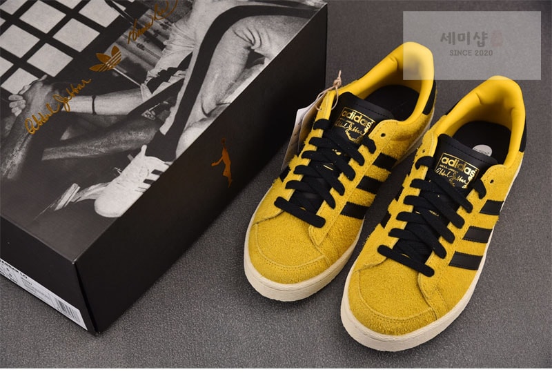 Adidas 아디다스 x 브루스 리 오리지널 자바 로우 Game Of Death 옐로우 신발 10번 이미지