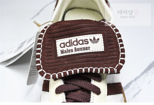 Adidas 아디다스x웨일즈보너 포니 토널 삼바 크림 화이트 미스테리 브라운 스니커즈 신발 14번 이미지