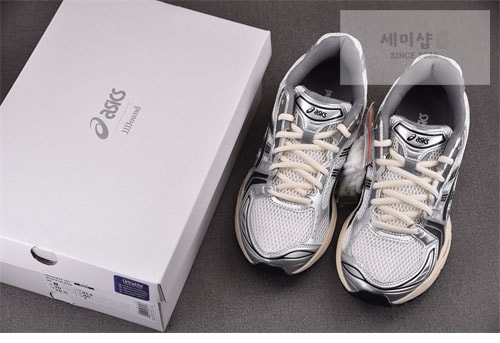 Asics 아식스 x JJJ자운드 젤 카야노 14 실버 블랙 1201A457-101 신발 4번 이미지