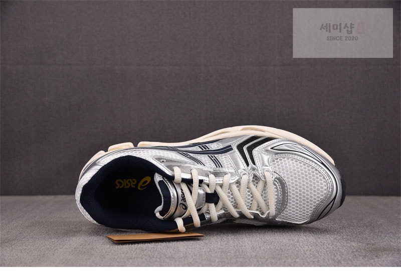 Asics 아식스 x JJJJound 젤 카야도 14 화이트 네이비 1203A961-100 신발 2번 이미지