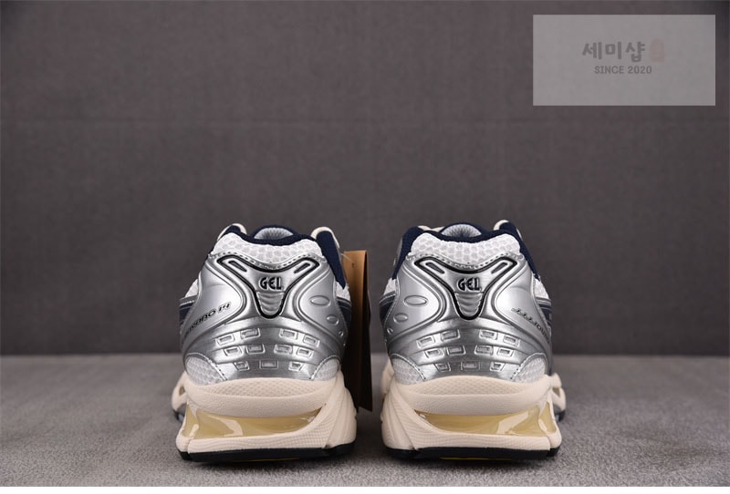 Asics 아식스 x JJJJound 젤 카야도 14 화이트 네이비 1203A961-100 신발 8번 이미지